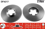 Piduriketas TRW DF4217