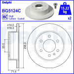 Piduriketas DELPHI BG5124C