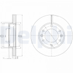 Piduriketas DELPHI BG4137