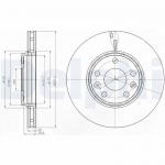 Piduriketas DELPHI BG4264