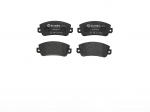 Piduriklotsi komplekt,ketaspidur BREMBO P 23 021