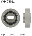 Pingutusrull,Hammasrihm SKF VKM 73011
