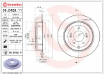 Piduriketas BREMBO 08.D429.11