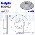 Piduriketas DELPHI BG9692