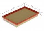 &Otilde;hufilter BOSCH 1 457 433 685