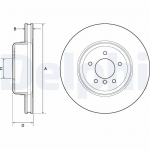 Piduriketas DELPHI BG9163C