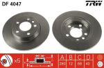 Piduriketas TRW DF4047