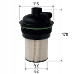 K&uuml;tusefilter VALEO 587950