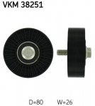 Seade-/juhtrull,soonrihm SKF VKM 38251