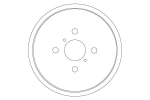 Piduritrummel TRW DB4551