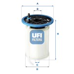 K&uuml;tusefilter UFI 26.H2O.00