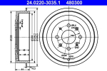 Piduritrummel ATE 24.0220-3035.1