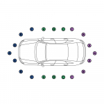 Sensor, parkimisabi BOSCH 0 263 009 638