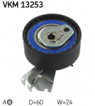 Pingutusrull,Hammasrihm SKF VKM 13253