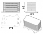 &Otilde;liradiaator,mootori&otilde;li MAHLE CLC 350 001S