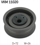 Pingutusrull,Hammasrihm SKF VKM 11020
