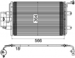 Kondensaator,kliimaseade MAHLE AC 180 000S