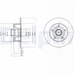 Piduriketas DELPHI BG3030
