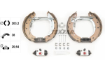 Piduriklotside komplekt TEXTAR 84048006