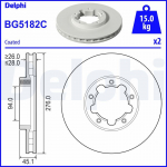 Piduriketas DELPHI BG5182C
