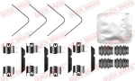 Lisakomplekt, ketaspiduriklotsid QUICK BRAKE 109-0102