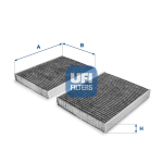 Filter,salongi&otilde;hk UFI 54.231.00