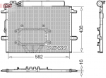 Kondensaator,kliimaseade DENSO DCN17065