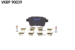 Piduriklotsi komplekt,ketaspidur SKF VKBP 90039