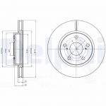 Piduriketas DELPHI BG4304