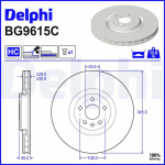 Piduriketas DELPHI BG9651C