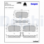 Piduriklotsi komplekt,ketaspidur DELPHI LP921