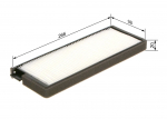 Filter,salongi&otilde;hk BOSCH 1 987 435 123