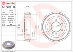 Piduritrummel BREMBO 14.D629.10