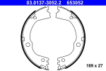 Piduriklotside komplekt,seisupidur ATE 03.0137-3052.2