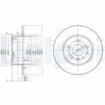 Piduriketas DELPHI BG3274