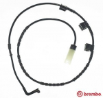 Hoiatuskontakt, piduriklotsi kulumine BREMBO A 00 298
