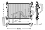 Radiaator,mootorijahutus DENSO DRM01005