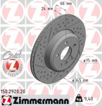 Piduriketas ZIMMERMANN 150.2920.20