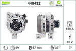 Generaator VALEO 440432