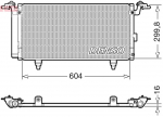 Kondensaator,kliimaseade DENSO DCN36005