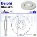 Piduriketas DELPHI BG3035C