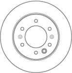 Piduriketas TRW DF6961S