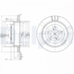 Piduriketas DELPHI BG3154