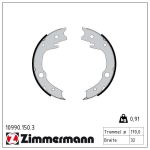 Piduriklotside komplekt,seisupidur ZIMMERMANN 10990.150.3