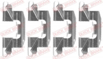 Lisakomplekt, ketaspiduriklotsid QUICK BRAKE 109-1720