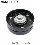 Seade-/juhtrull,soonrihm SKF VKM 31207