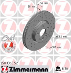 Piduriketas ZIMMERMANN 250.1360.52