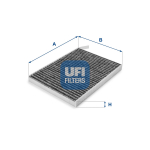 Filter,salongi&otilde;hk UFI 54.233.00