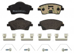 Piduriklotsi komplekt,ketaspidur BREMBO P 86 033