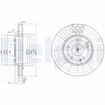 Piduriketas DELPHI BG3396